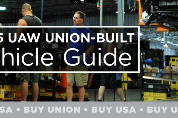 2025 UAW Union-Built Vehicle Guide