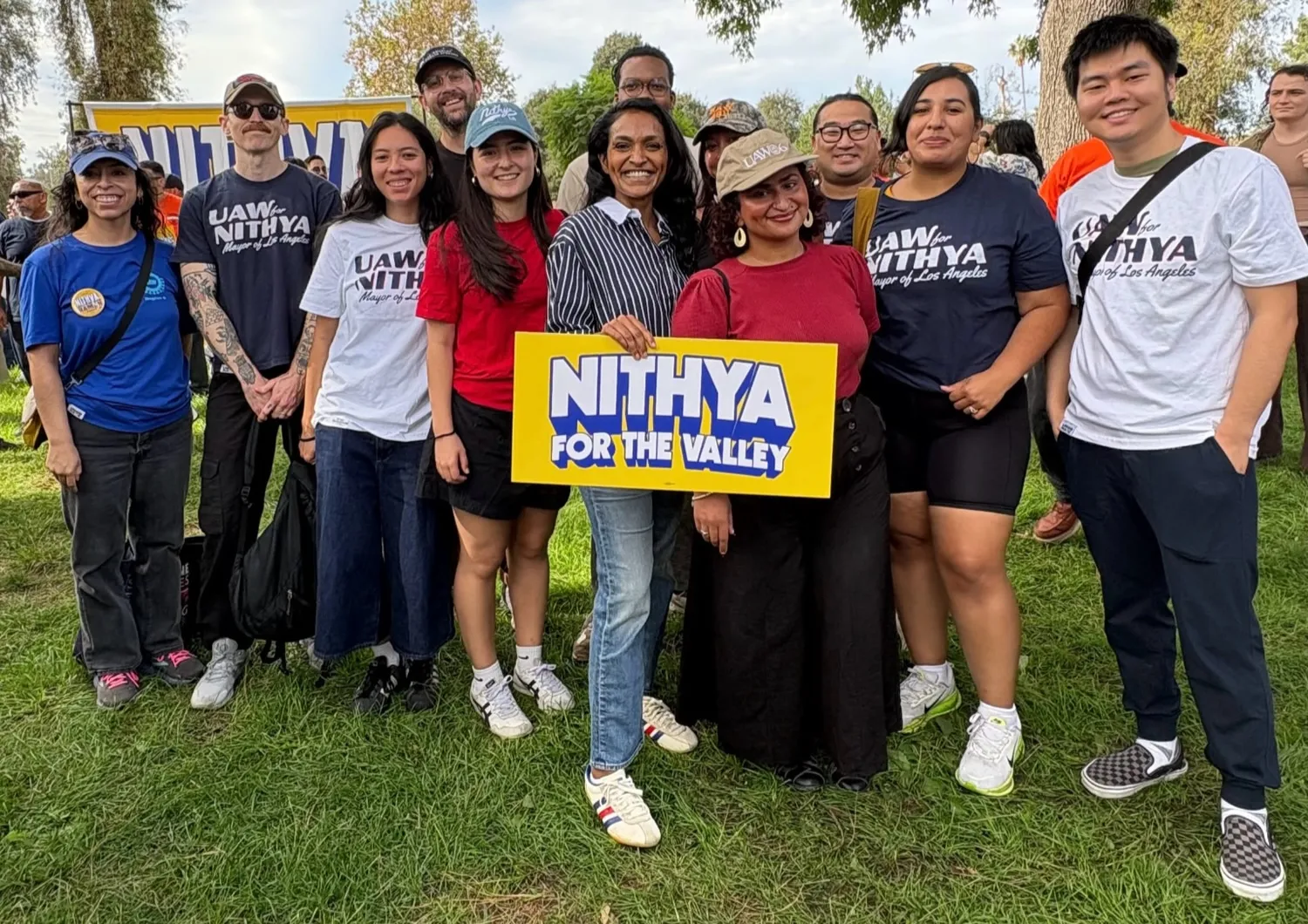 NITHYA for the valley group shot